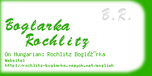 boglarka rochlitz business card